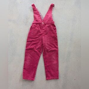Zara Kids Raspberry Overalls